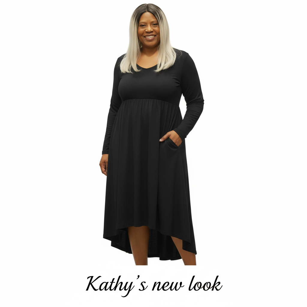 ZENANA VD-7007 Viscose Pocket Dress – Soft, Stylish & Versatile | Cathy’s New Look