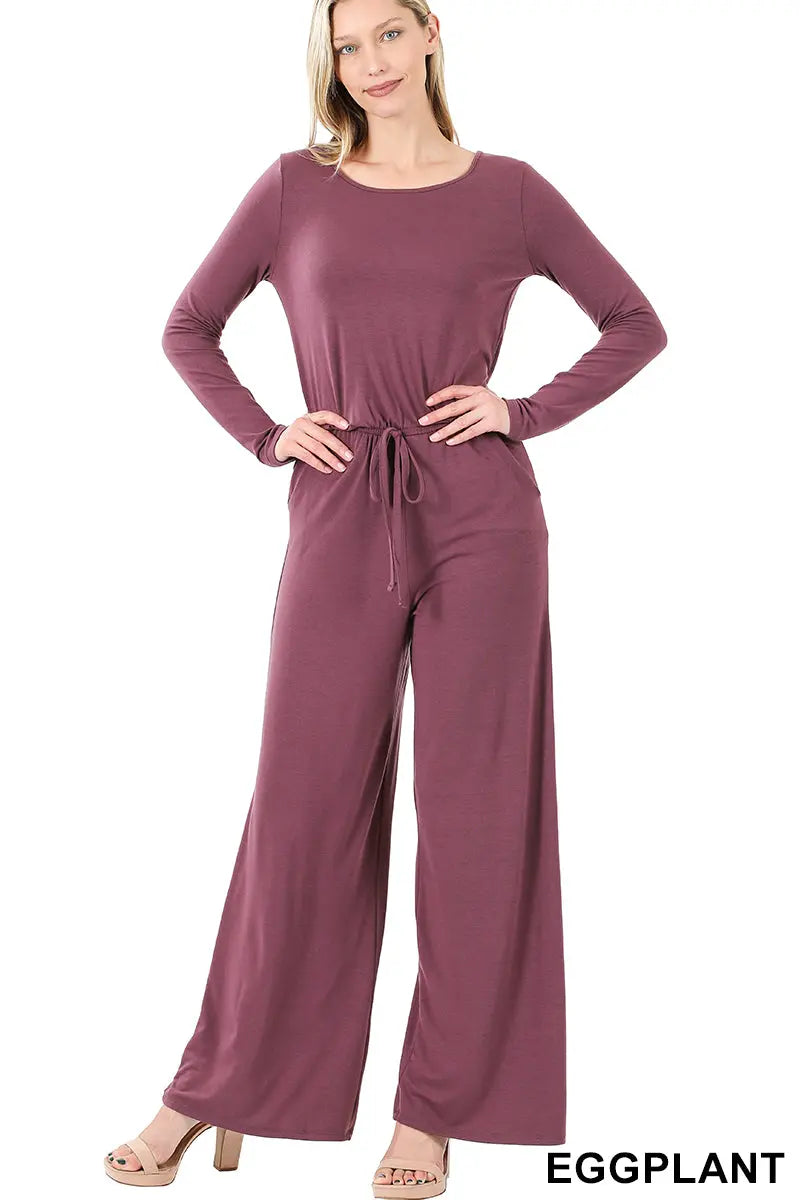 LONG SLEEVE JUMPSUIT 3116XP - Cathy,s new look