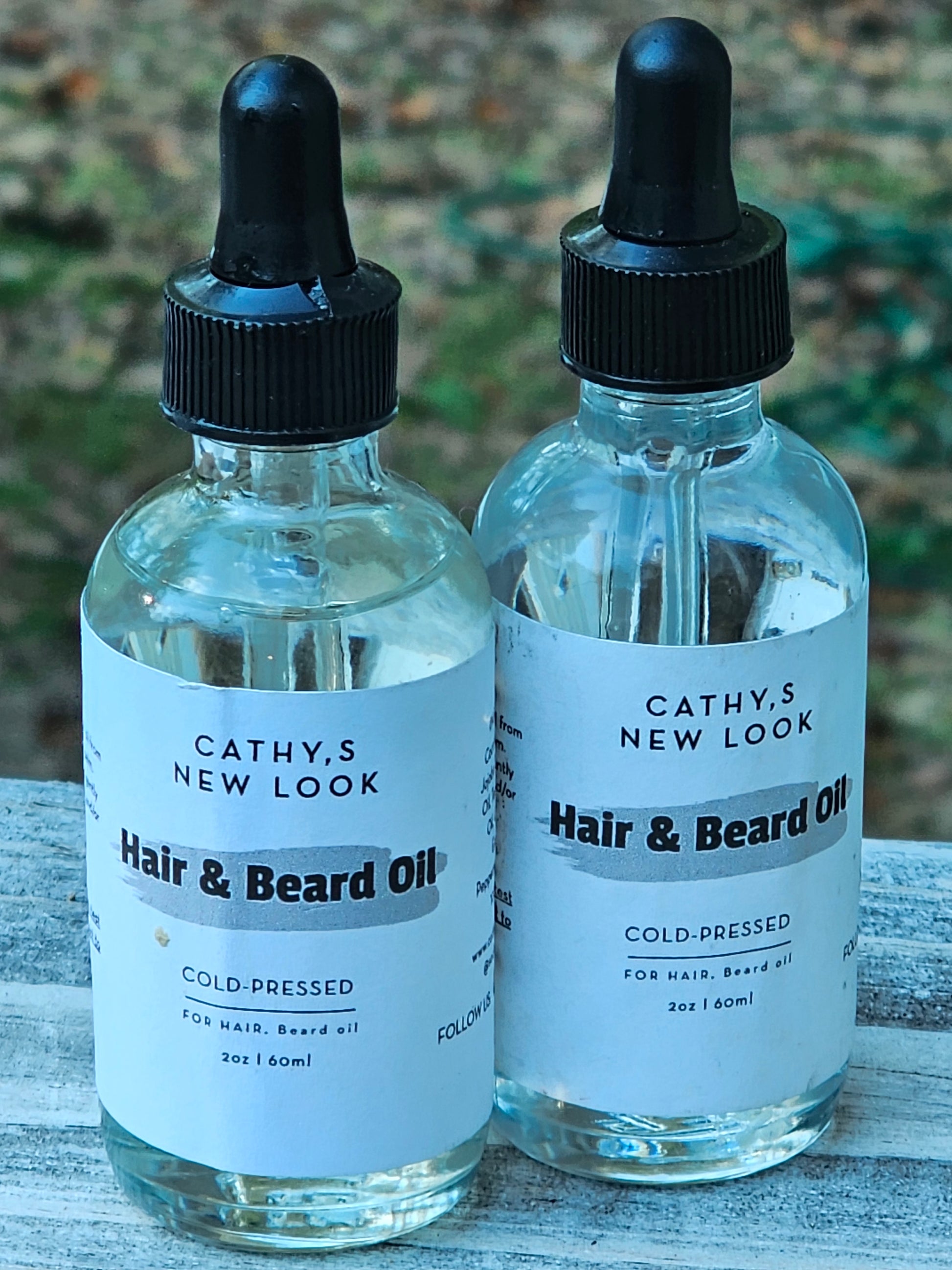 Beard Oil Cathy,s new look