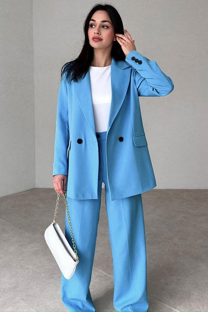 WOMEN FASHION BLAZERS SUIT SET By Claude