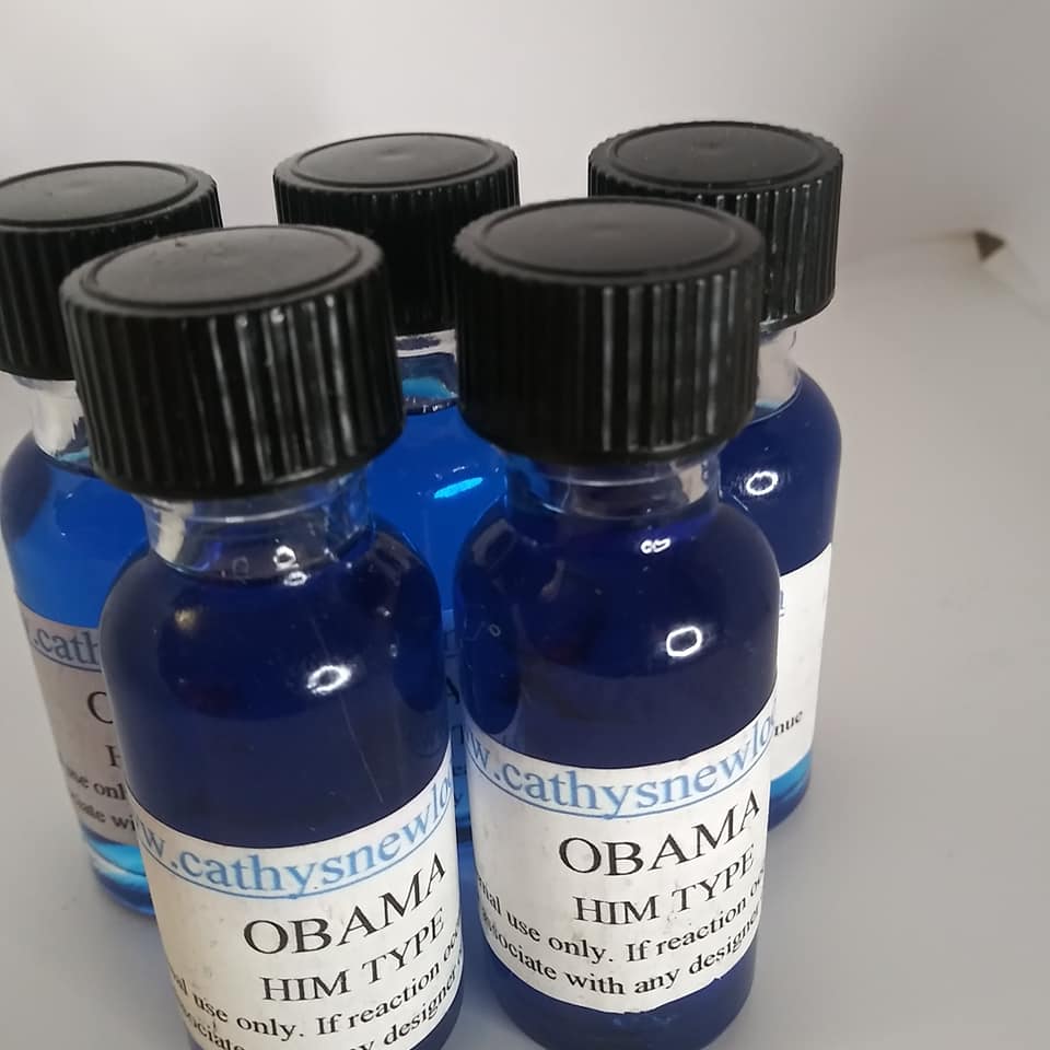Barack Obama for Men Cologne Body Oil Fragrance roll on 1/3 Cathy, New LOOK Fashion & Beauty