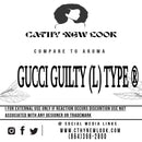 Compare to aroma GUCCI GUILTY (W) Type 1/3 ®"