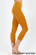 SEAMLESS CLASSIC CAPRI LEGGINGS  NP-5802AB Cathy Burgess Shop