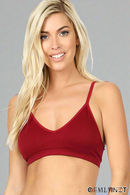 Zenana  CLASSIC BRA WITH ADJUSTABLE STRAPS