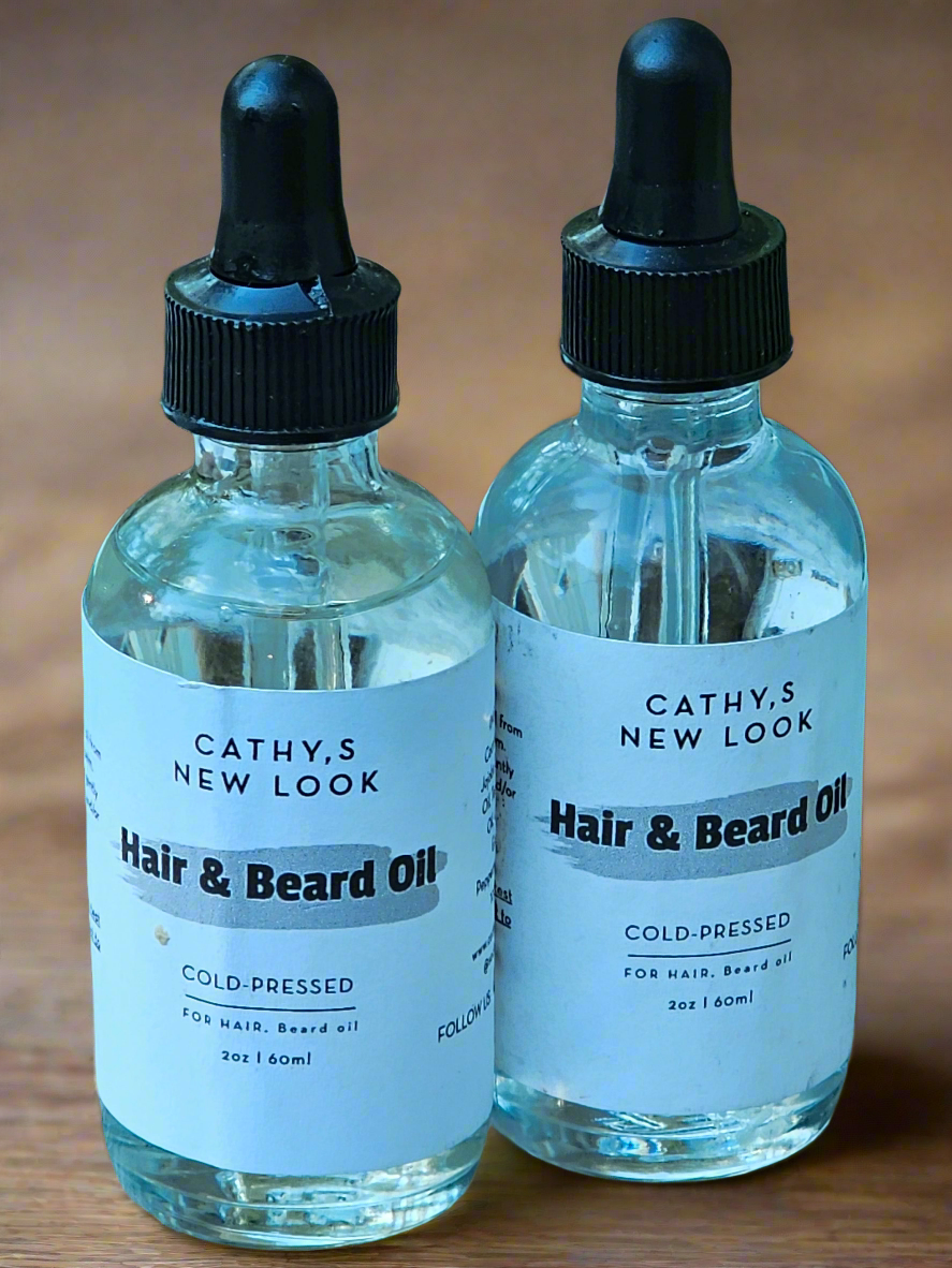 Beard Oil Cathy,s new look