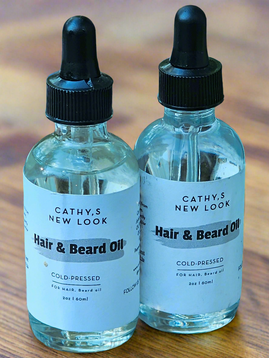 Beard Oil Cathy,s new look