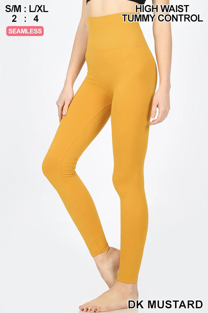 HIGH WAIST TUMMY CONTROL LEGGINGS  NP-5655AB Cathy,s new look