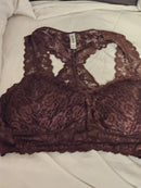 PLUS STRETCH LACE BRALETTE WITH REMOVABLE BRA PADS LT-6324X Cathy Burgess Shop