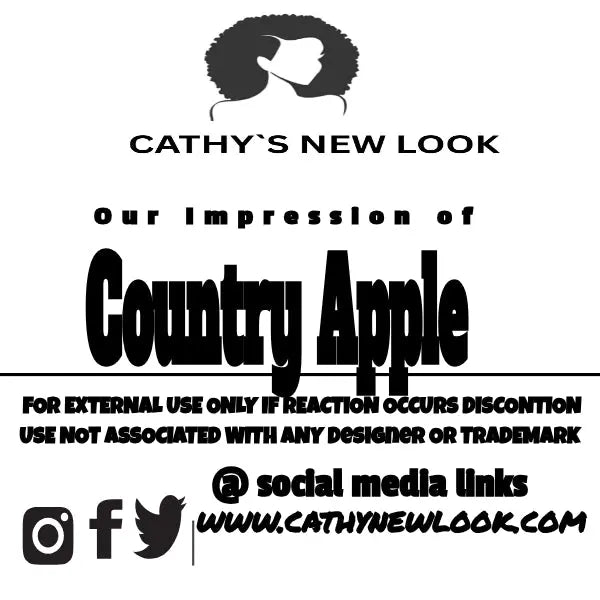 :Compare to aroma  COUNTRY APPLE (BBW) TYPE Cathy,s new look