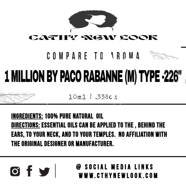 Similar to Paco Rabanne: 1 Million (M) Type 633 Cathy Burgess zenana
