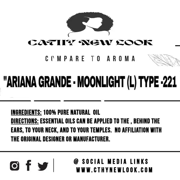"ARIANA GRANDE - MOONLIGHT (L) TYPE -221 Cathy,s new look