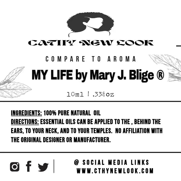 MY LIFE Compare to aroma  Mary J. Blige ®TYPE  F23012 Cathy,s new look