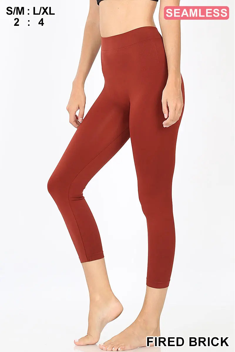 SEAMLESS CLASSIC CAPRI LEGGINGS  NP-5802AB - Cathy,s new look 