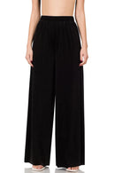 VELVET WIDE LEG PANTS - Cathy,s new look 
